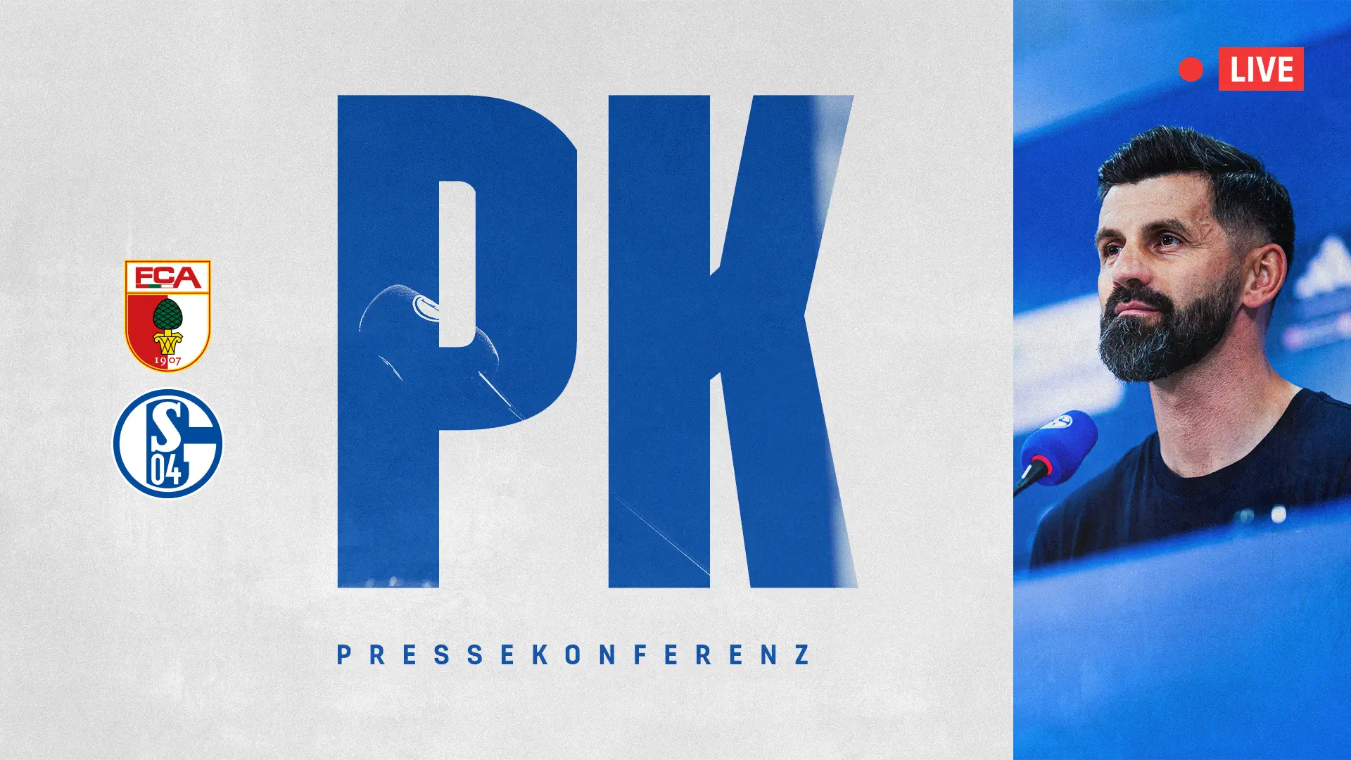 FC Augsburg - Schalke 04 | Die Pressekonferenz vor dem Spiel