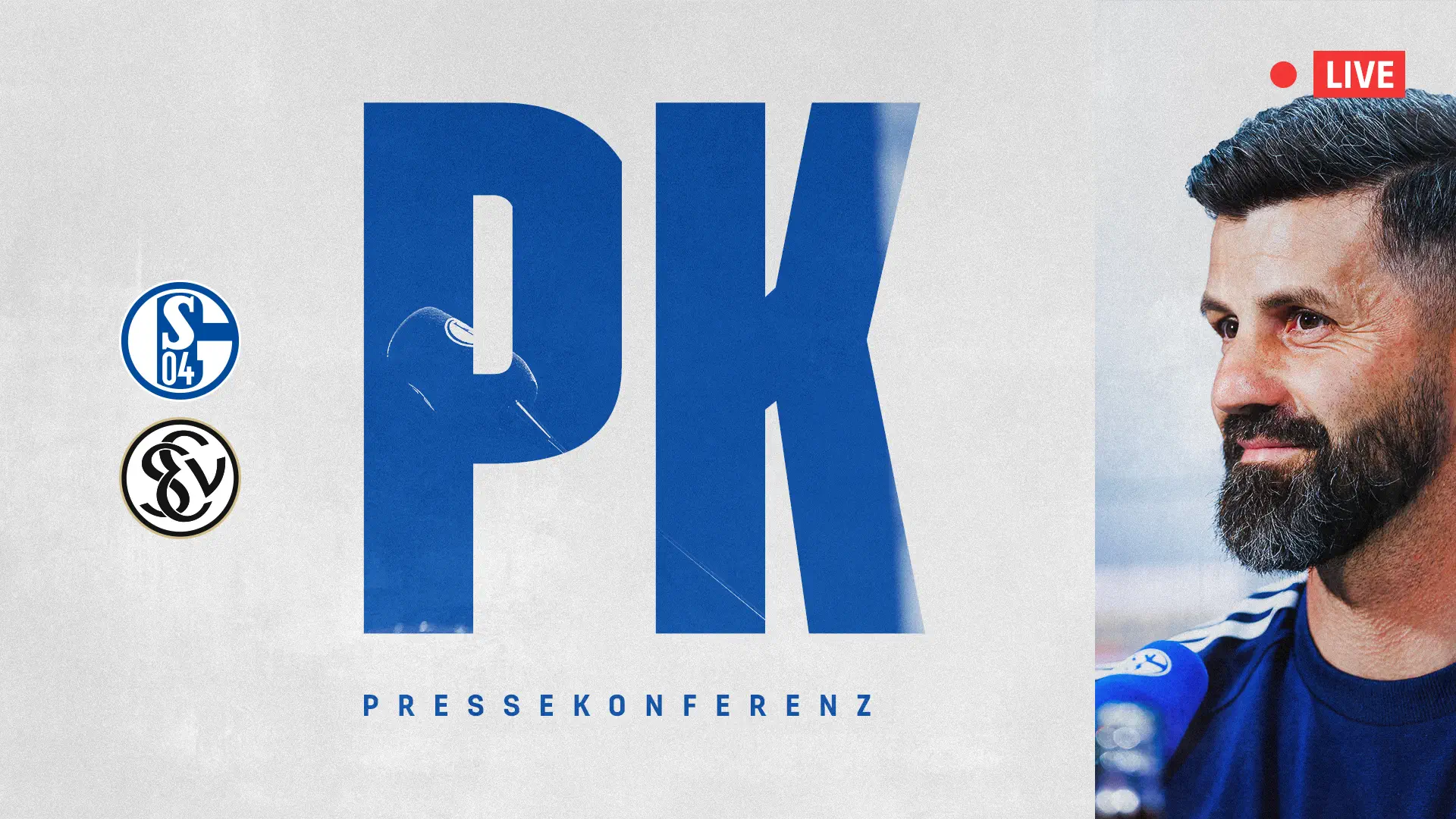 Schalke 04 - SV Elversberg | Die Pressekonferenz vor dem Spiel