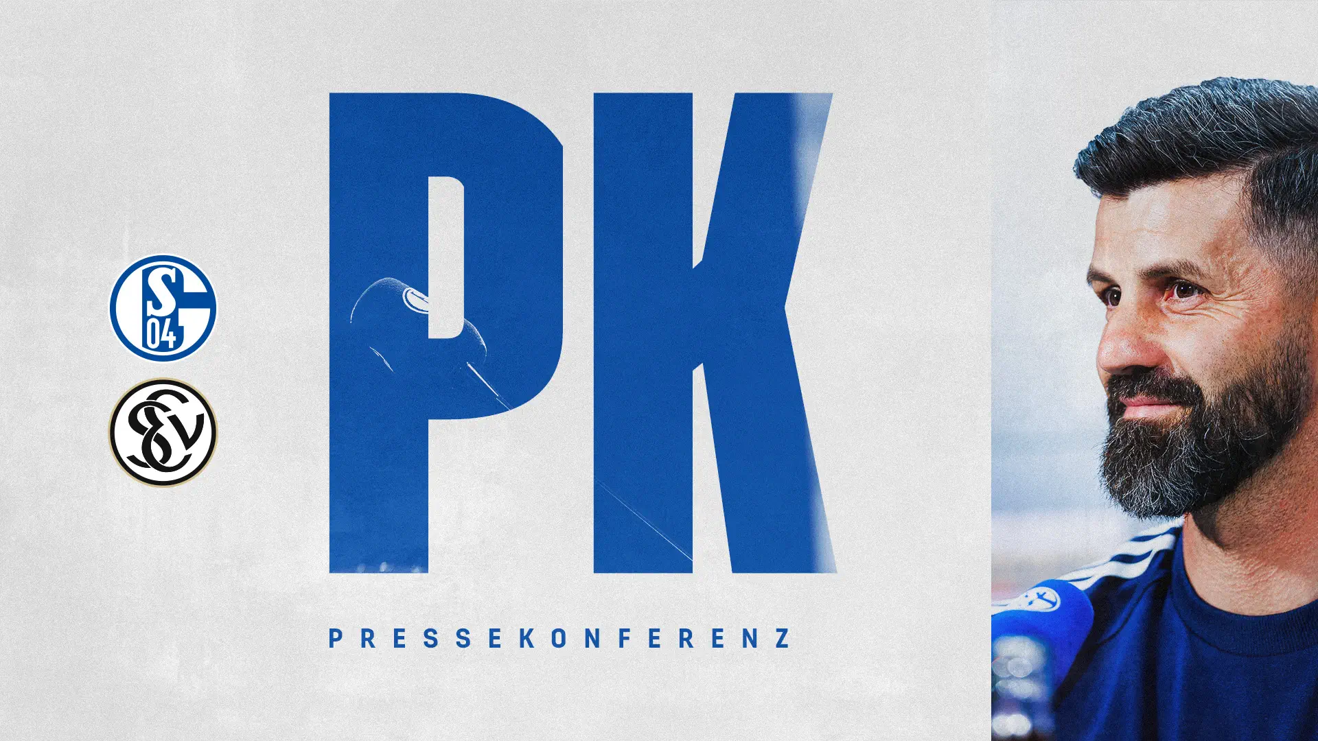 Schalke 04 - SV Elversberg | Die Pressekonferenz vor dem Spiel